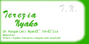 terezia nyako business card